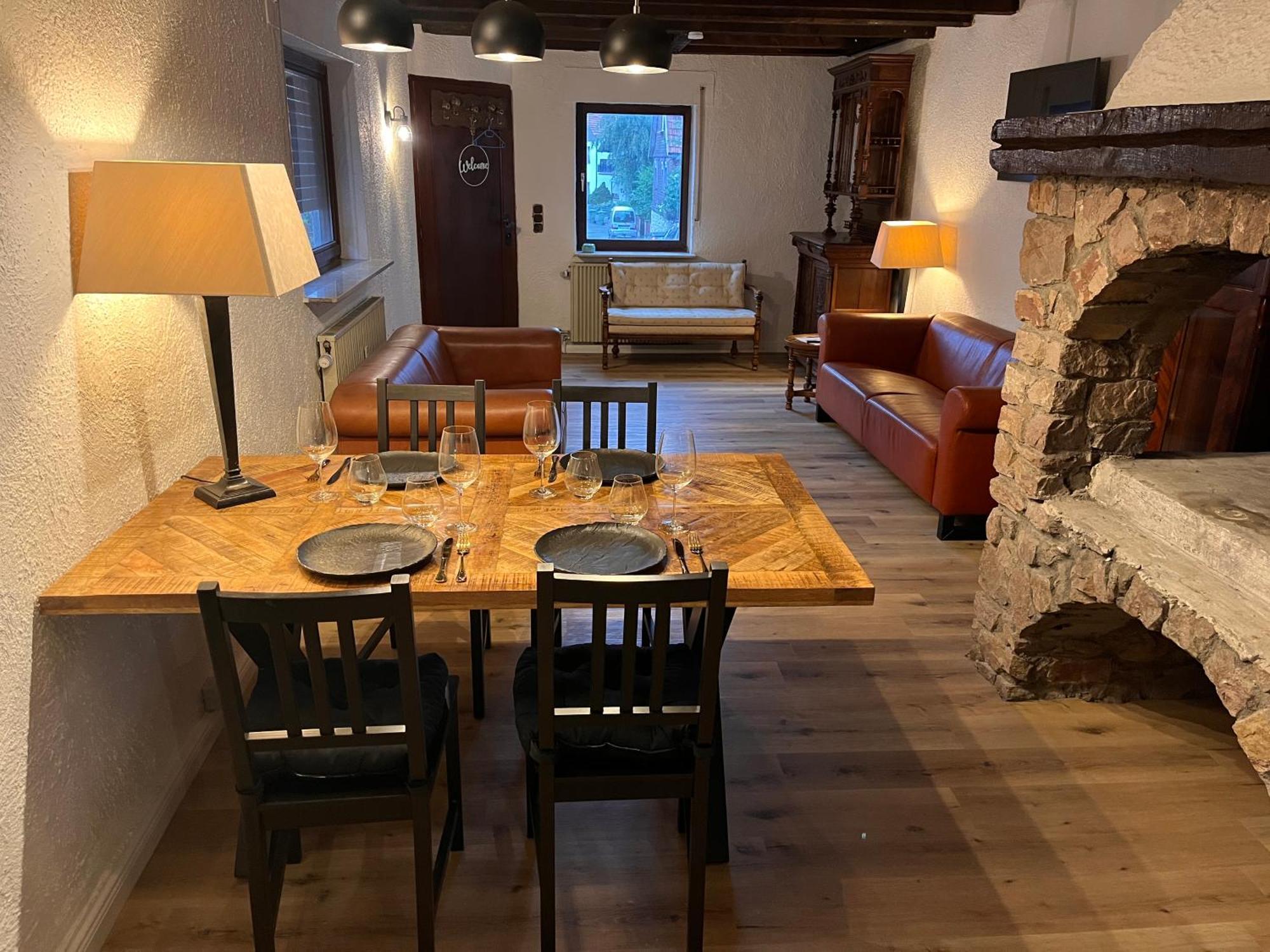 Monteurzimmer Reuhl - Ferienwohnungen Rodenstein Frankisch-Crumbach Esterno foto